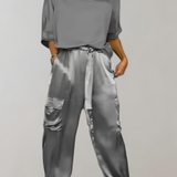 Angela — Silk Cargo Lounge Set