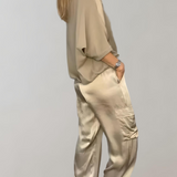 Angela — Silk Cargo Lounge Set