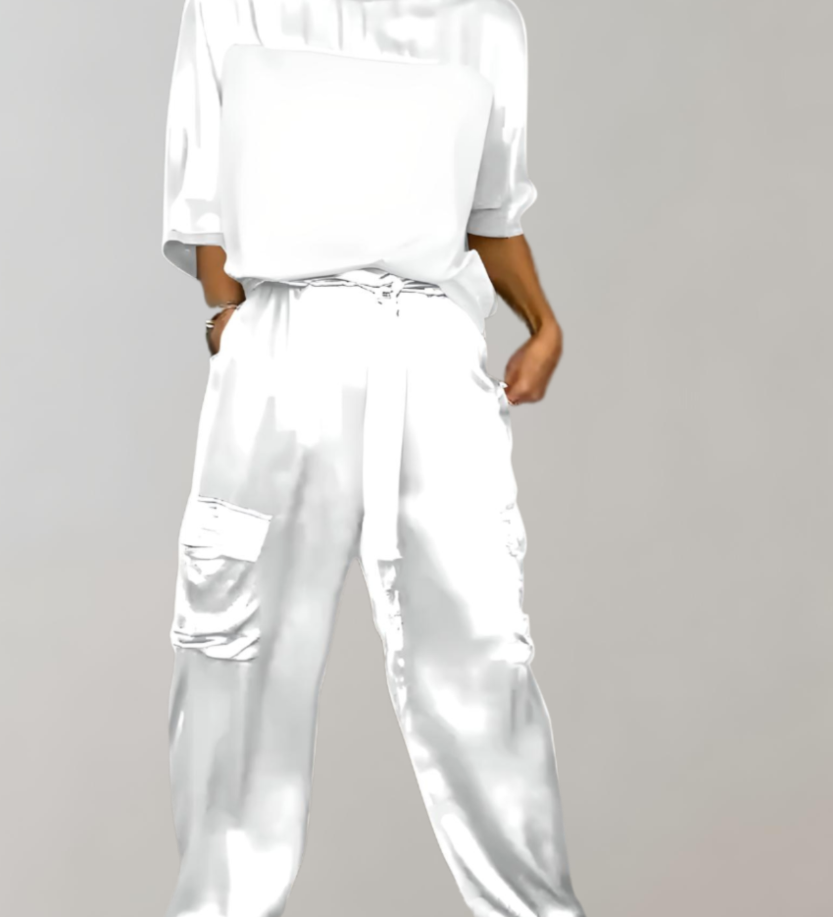 Angela — Silk Cargo Lounge Set