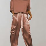 Angela — Silk Cargo Lounge Set