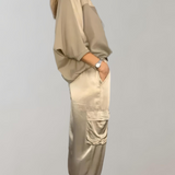 Angela — Silk Cargo Lounge Set
