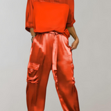 Angela — Silk Cargo Lounge Set
