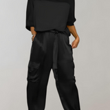 Angela — Silk Cargo Lounge Set