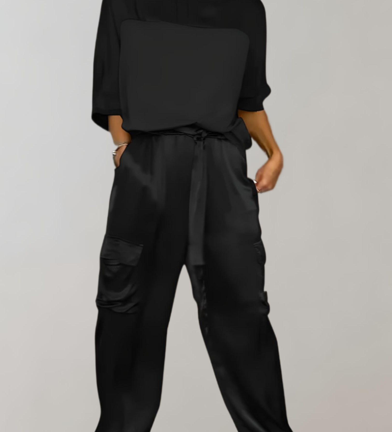 Angela — Silk Cargo Lounge Set
