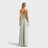 Lisa — Maxi dress in floral lace
