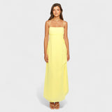 Róisín — Yellow Maxi Dress