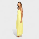 Róisín — Yellow Maxi Dress