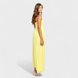 Róisín — Yellow Maxi Dress