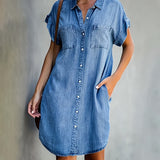 Susan — Button-Up Shirt Dress