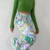 Cynthia — Bold Printed Swirl Set