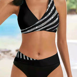 Abigail — Printed Bikini in Warm Tones