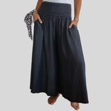 Aoife — Trousers with Elastic Waistband