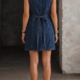 Joanne — Casual Denim Overall Dress