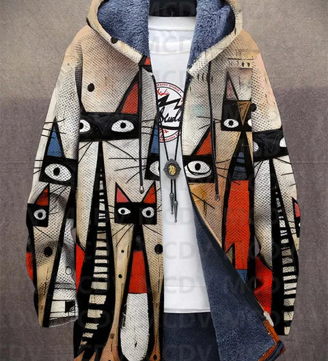 Joan — Luxurious cardigan inspired by art