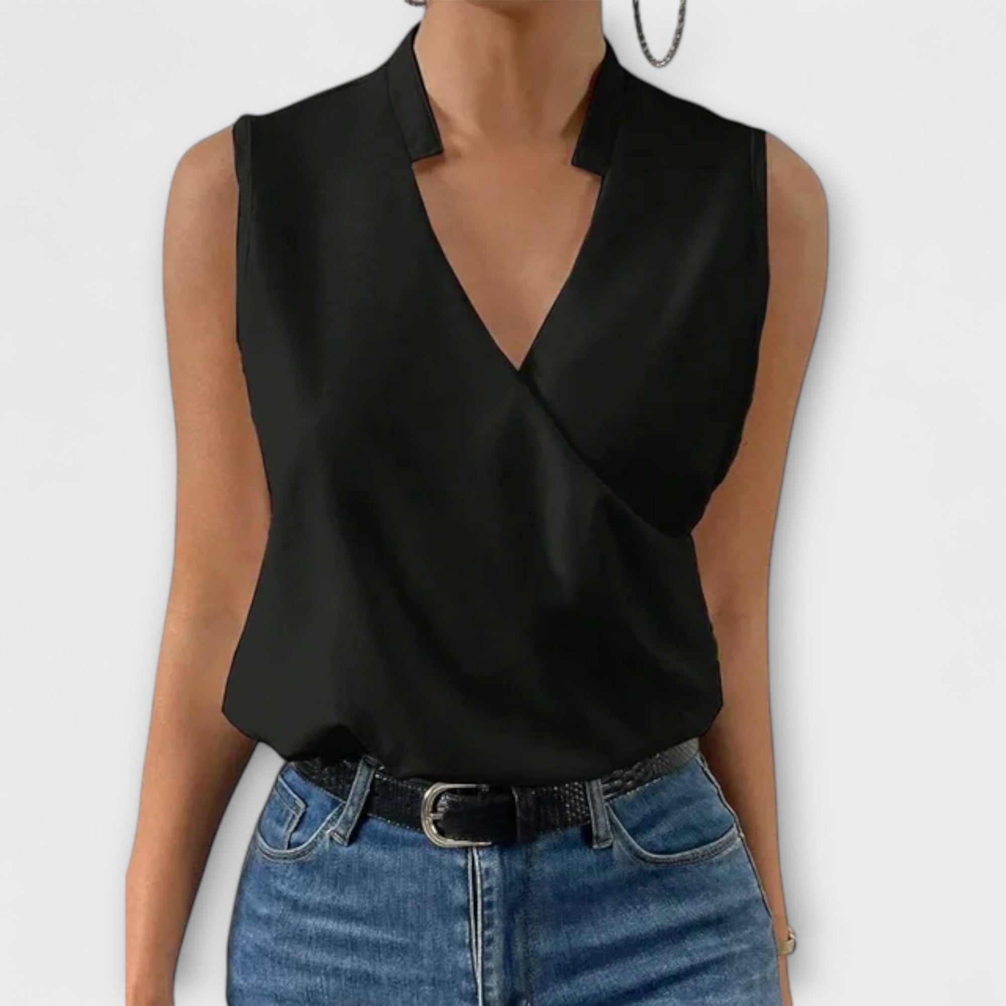 Caoimhe — Sophisticated V-neck Top