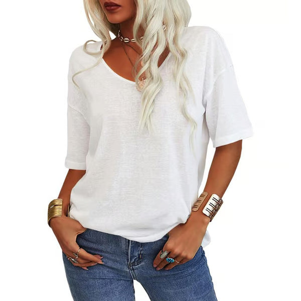 Róisín — Loose Lightweight Minimalist T-Shirt