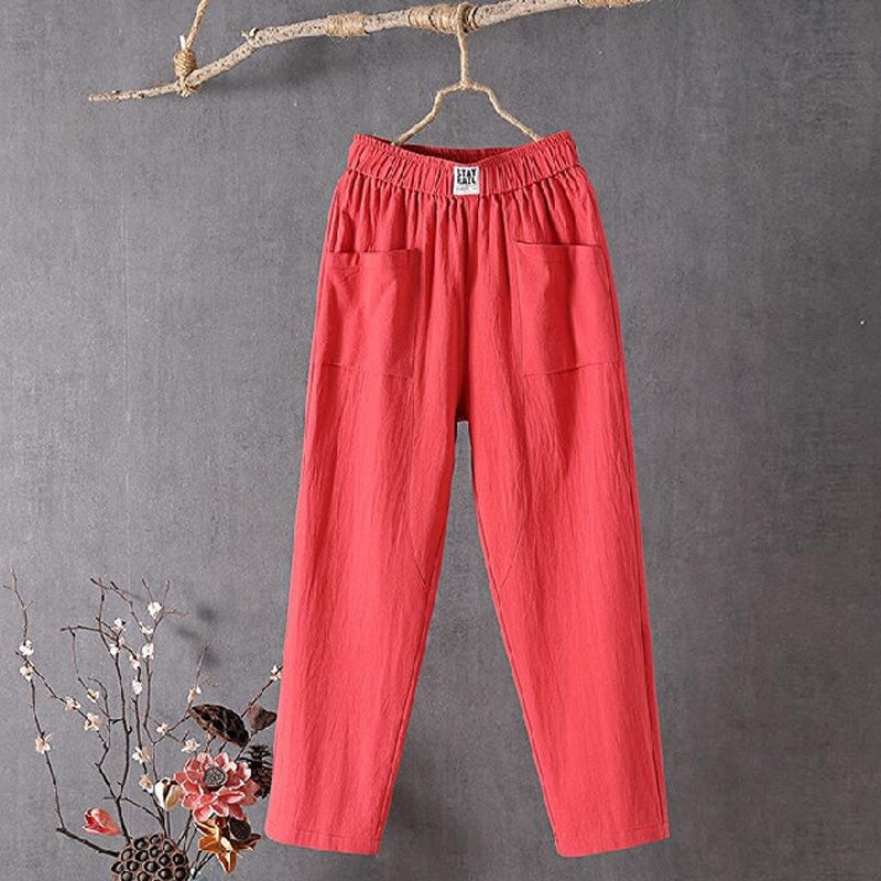Martina — Relaxed Trousers with Pockets