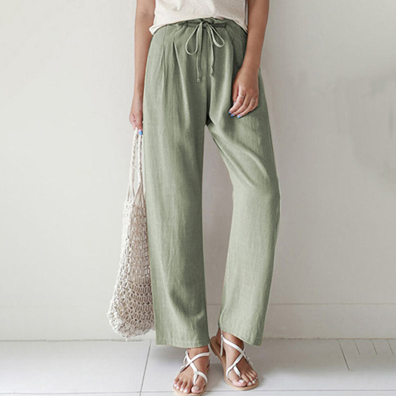 Caroline — Relax Trousers with Drawstring