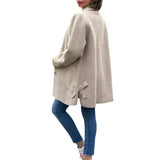 Daisy — Classic Button-Down Oversized Coat