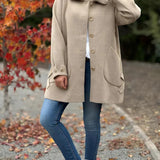 Daisy — Classic Button-Down Oversized Coat