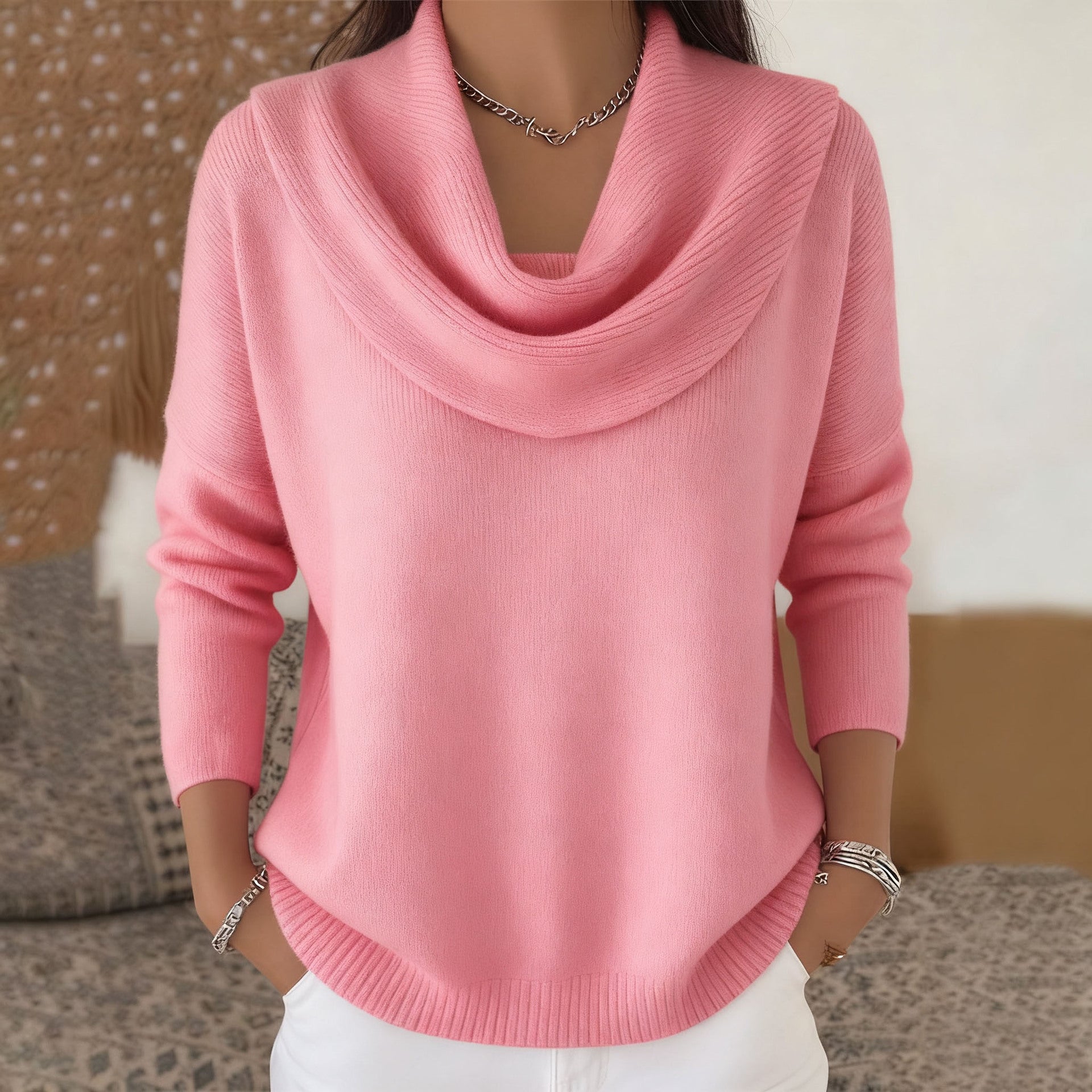 Fíadh — Cowl-Neck Jumper