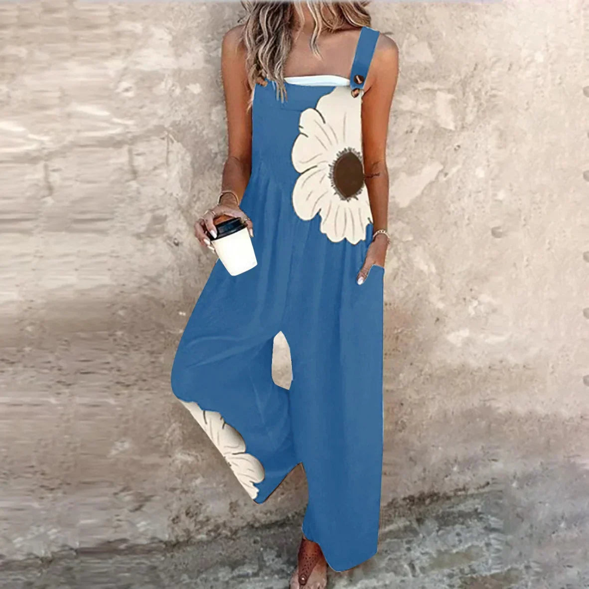 Molly — Comfortable Printed Overalls