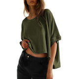 Sarah — Women Classic Oversized Loose-Fit Tee