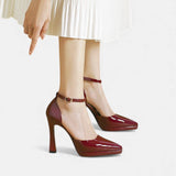 Grace — Leather Heels