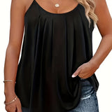 Amy — Women Lightweight Spaghetti Strap Fit Summer Top