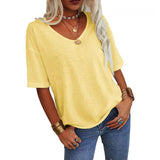Róisín — Loose Lightweight Minimalist T-Shirt