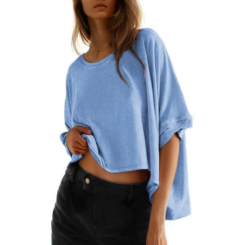 Sarah — Women Classic Oversized Loose-Fit Tee