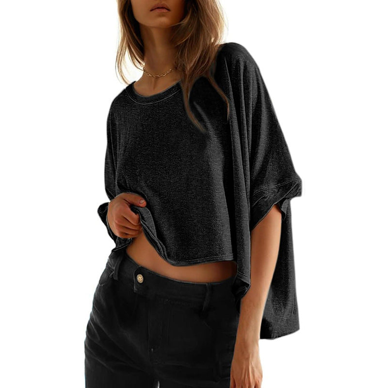Sarah — Women Classic Oversized Loose-Fit Tee