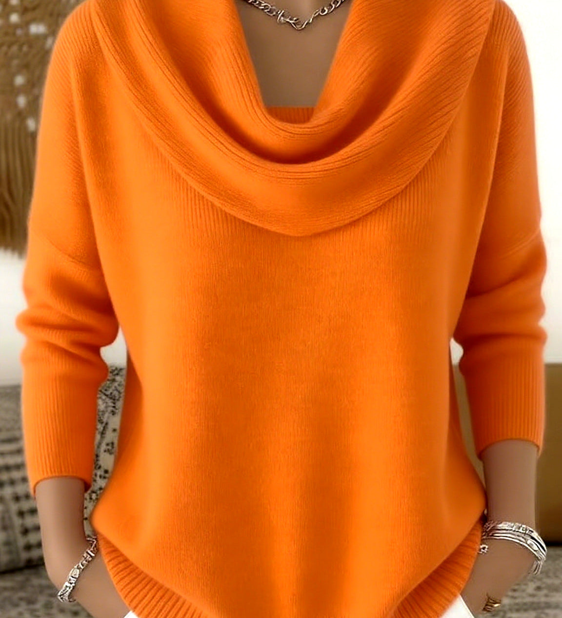 Fíadh — Cowl-Neck Jumper
