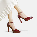 Grace — Leather Heels