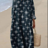 Mia — Bohemian Dress with Star Print