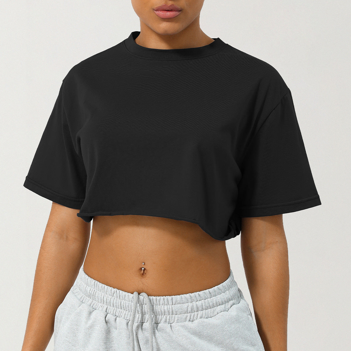 Eimear — Women Relaxed Fit Crop Tee