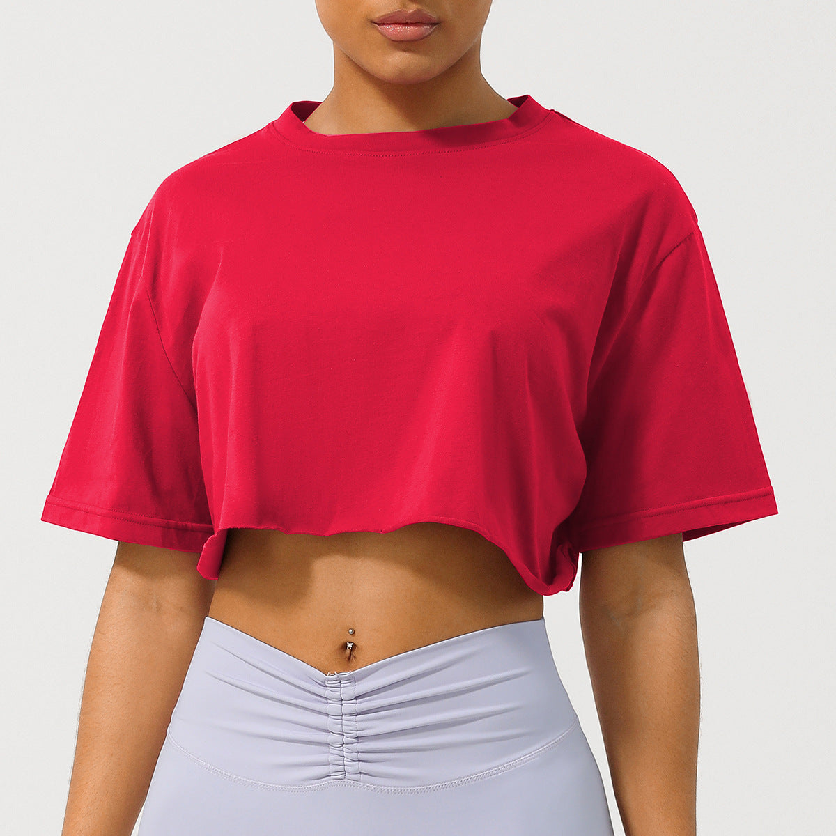 Eimear — Women Relaxed Fit Crop Tee