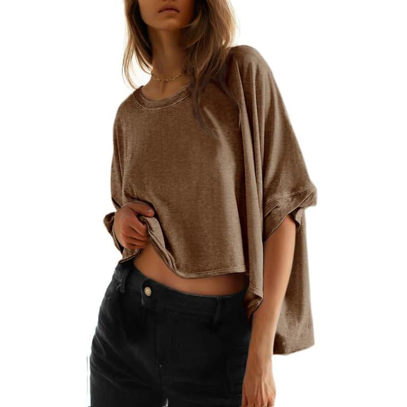 Sarah — Women Classic Oversized Loose-Fit Tee