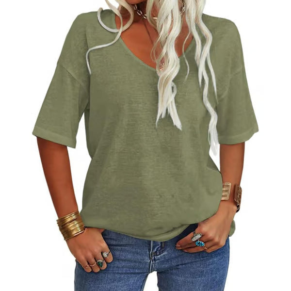 Róisín — Loose Lightweight Minimalist T-Shirt
