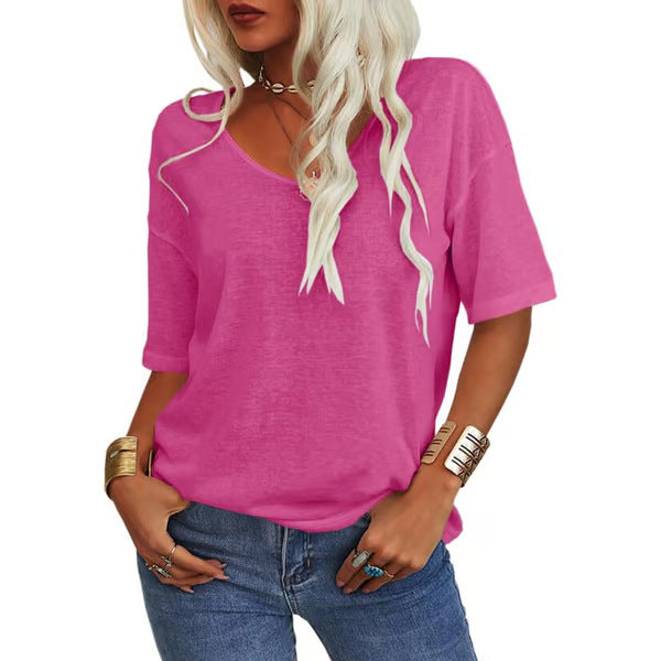 Róisín — Loose Lightweight Minimalist T-Shirt
