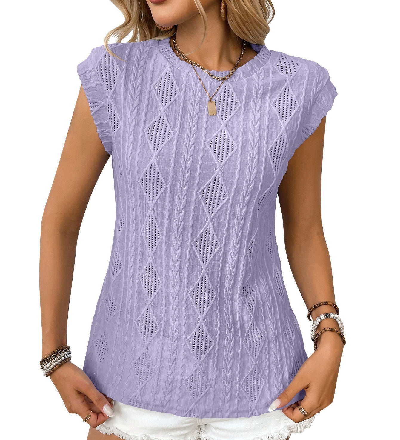 Sinéad — Women Lightweight Knit Chic Tee