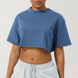 Eimear — Women Relaxed Fit Crop Tee