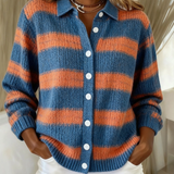 Eileen — Striped Cardigan