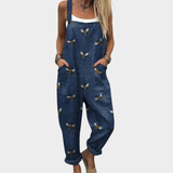Frances — Comfortable Printed Overalls