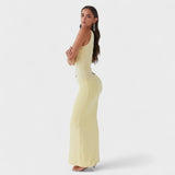 Orla — Asymmetrical Maxi Dress