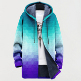Mairead — Transitional Jacket with Hexagon Pattern