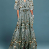 Ella — Elegant Floral Maxi Dress