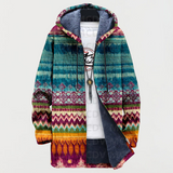 Sophie — Jacket with Ethnic Pattern