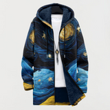 Lorraine — Jacket with Starry Sky Pattern