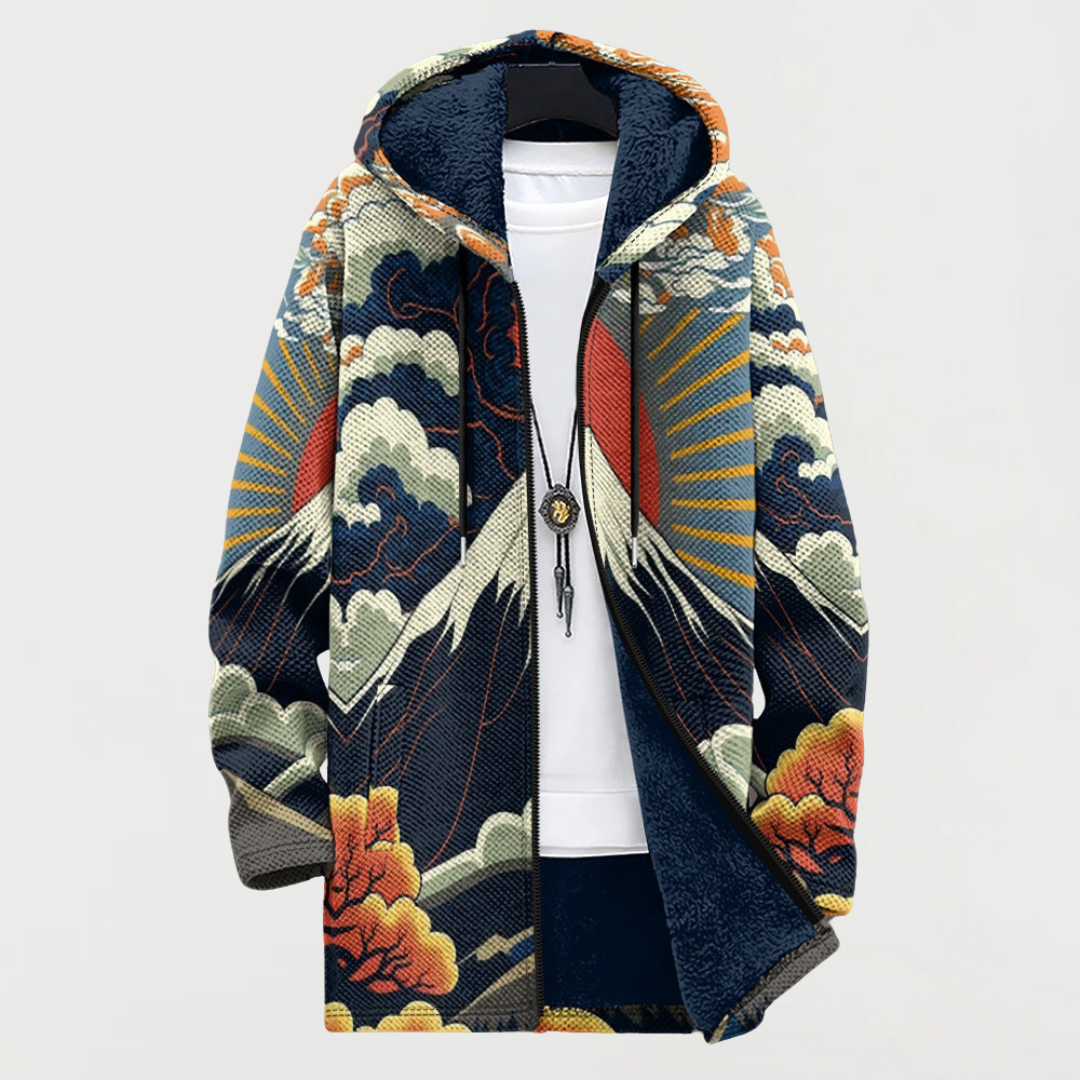 Amanda — Jacket in Mountain Morning Design